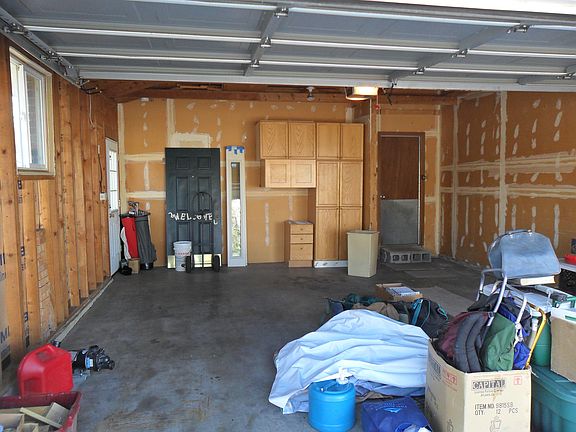 2 car garage with Storage units