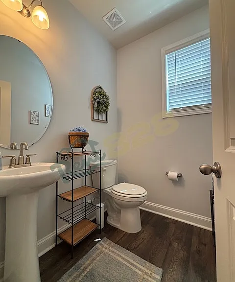 half bath on main level