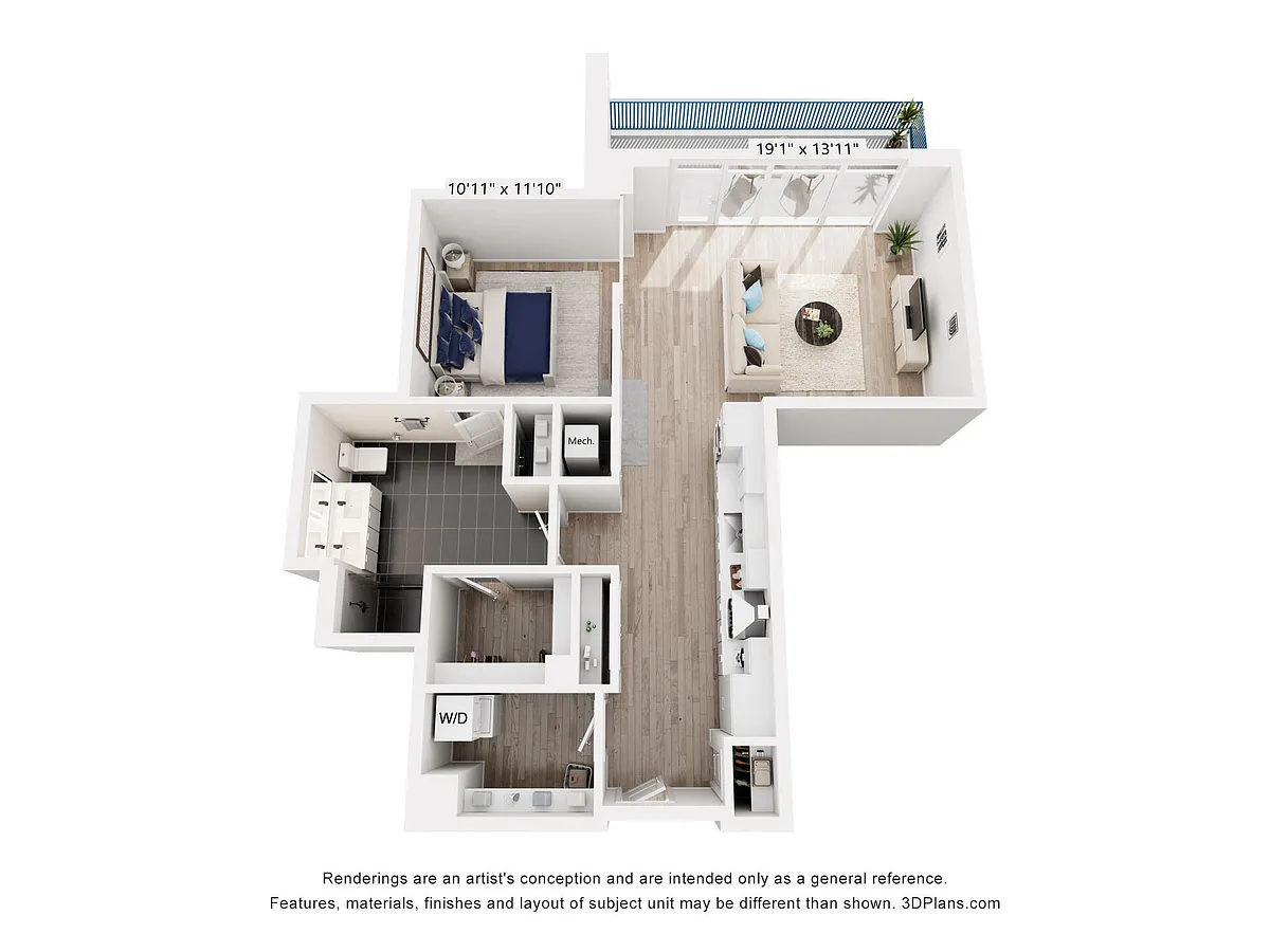 Floor plan A25