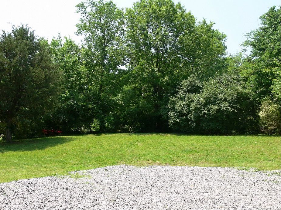 Secluded back yard