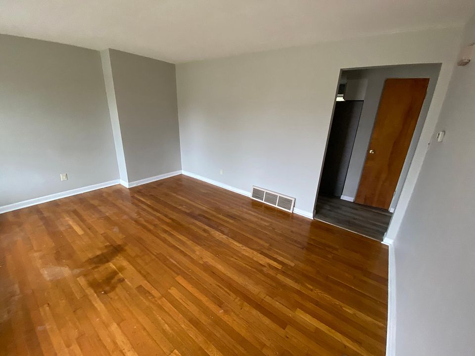 Living room with hardwood floors