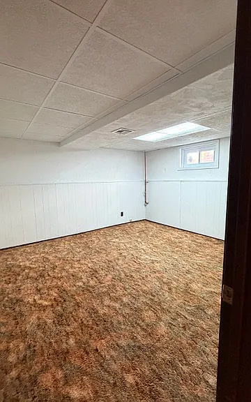 Basement bonus room, without virtual staging