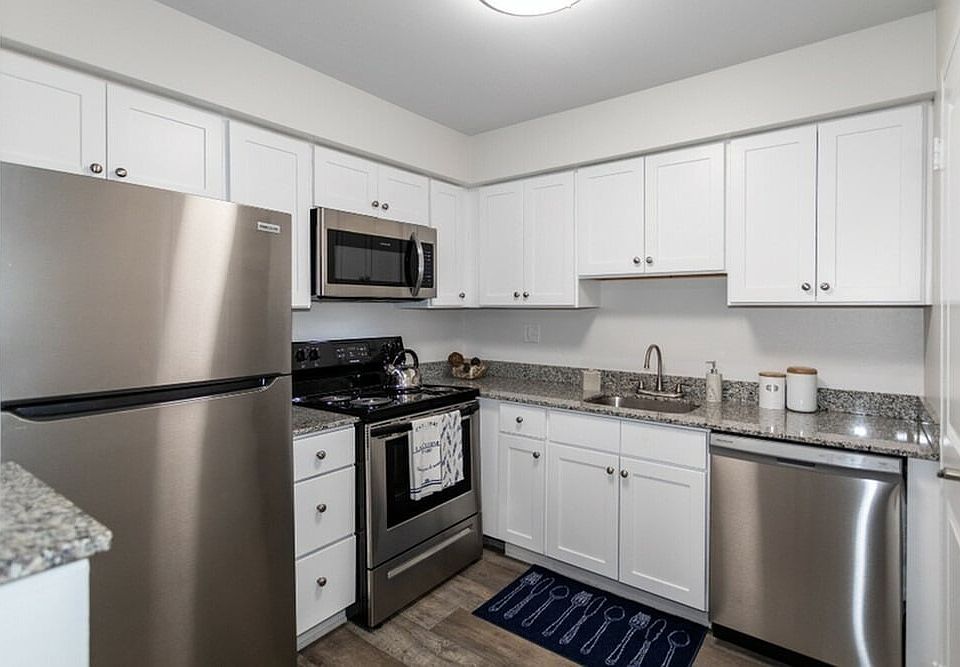 Renovated Kitchen with Stainless Steel Appliances