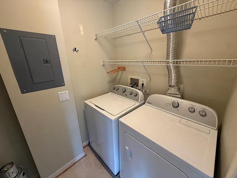 Washer & dryer in unit