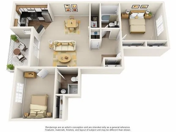 Floor plan Oak