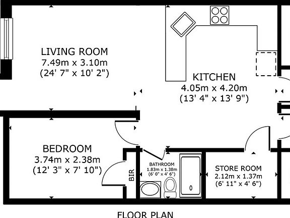 2nd image of 8913 Avenue B #1