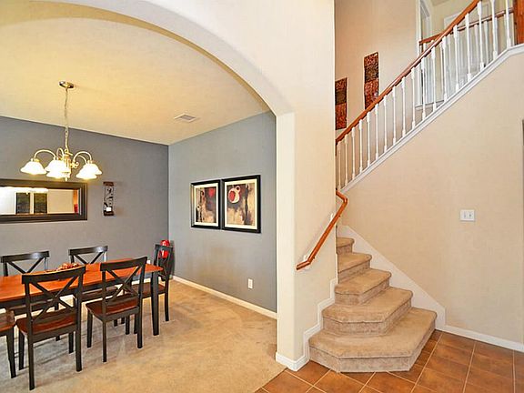 Another view of the entry way into the dining room