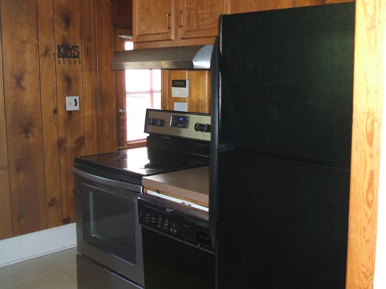 kitchen includes appliances
