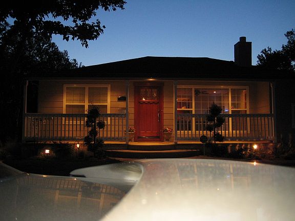 Front Side of Property Night