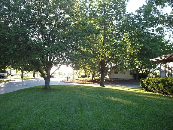Looking toward the park