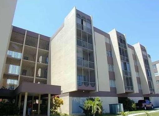 Front of building