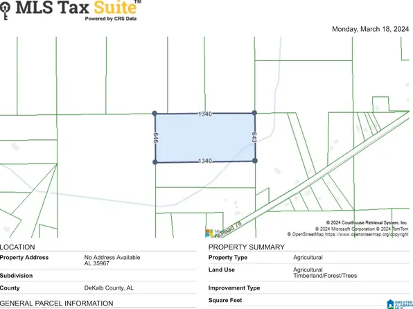 6325 County Road 78 #0, Fort Payne, AL 35967