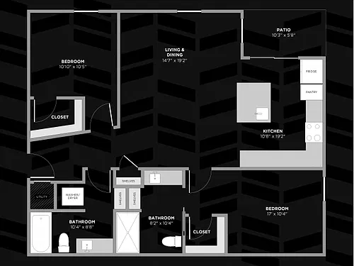 Floor plan Ouachita