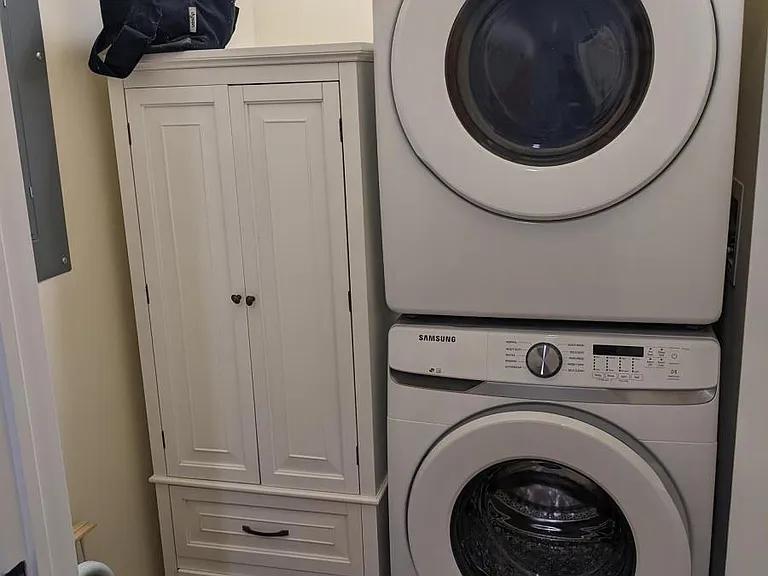 Laundry (High Capacity) & Linen Closet (Included)