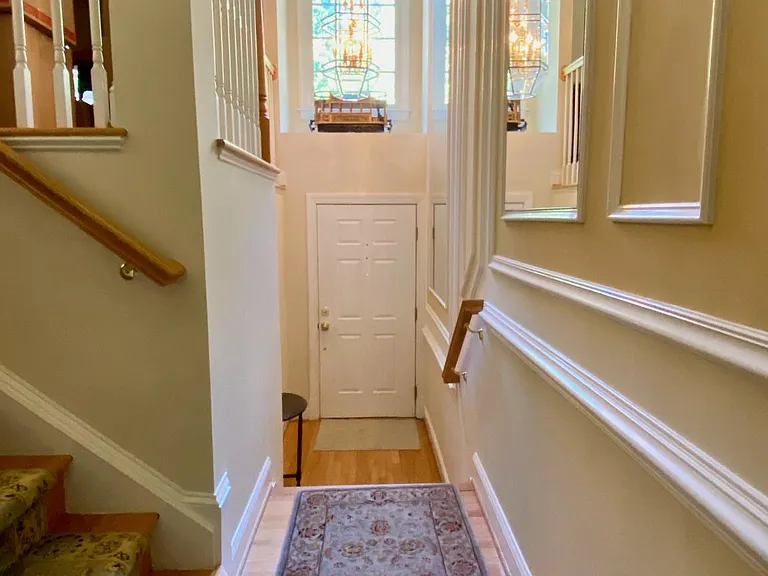 Front door and foyer