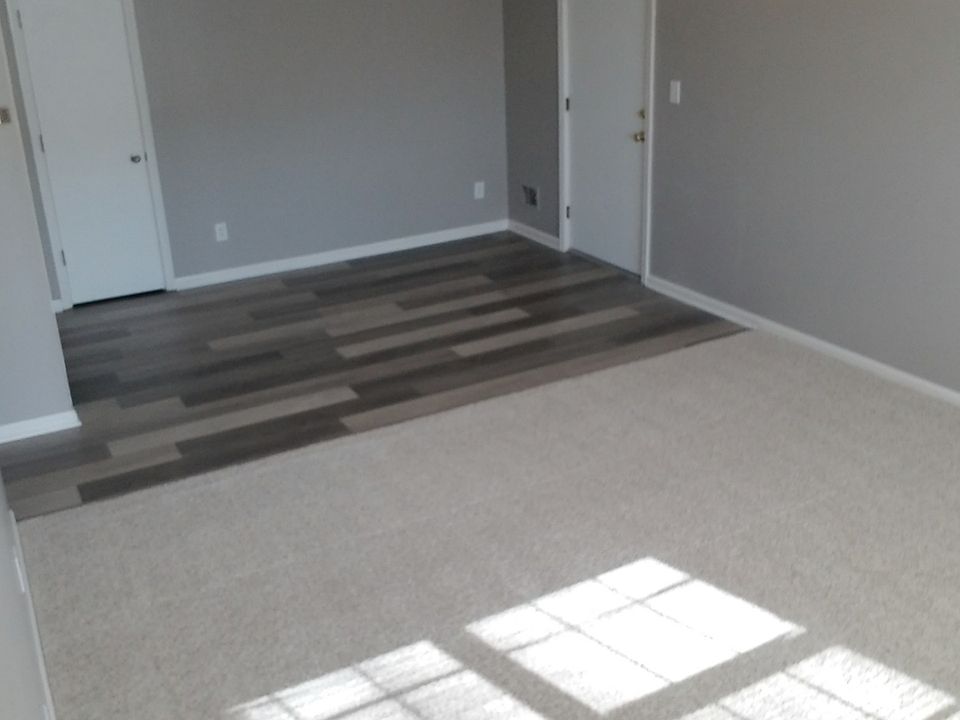 Living room and eat-in area.