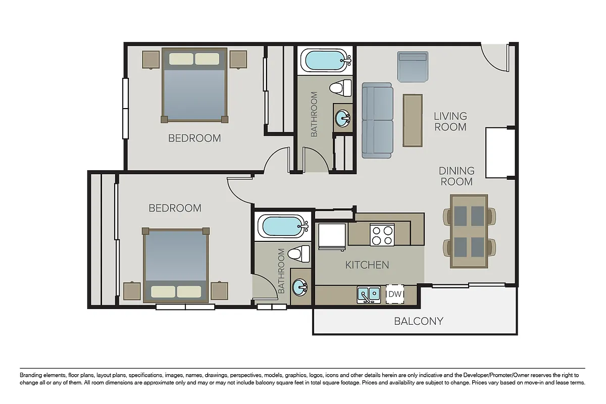 Floor plan Plan 2A