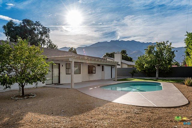 Stunning mountain views from backyard