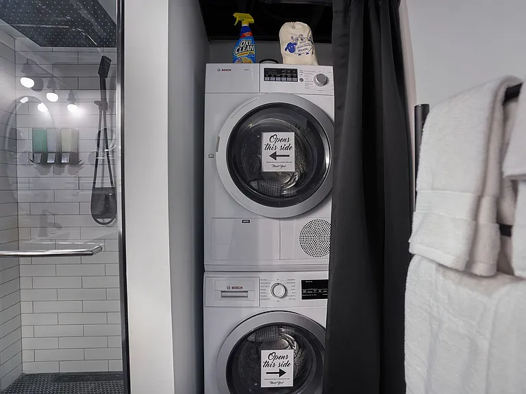 Bosch washer and dryer