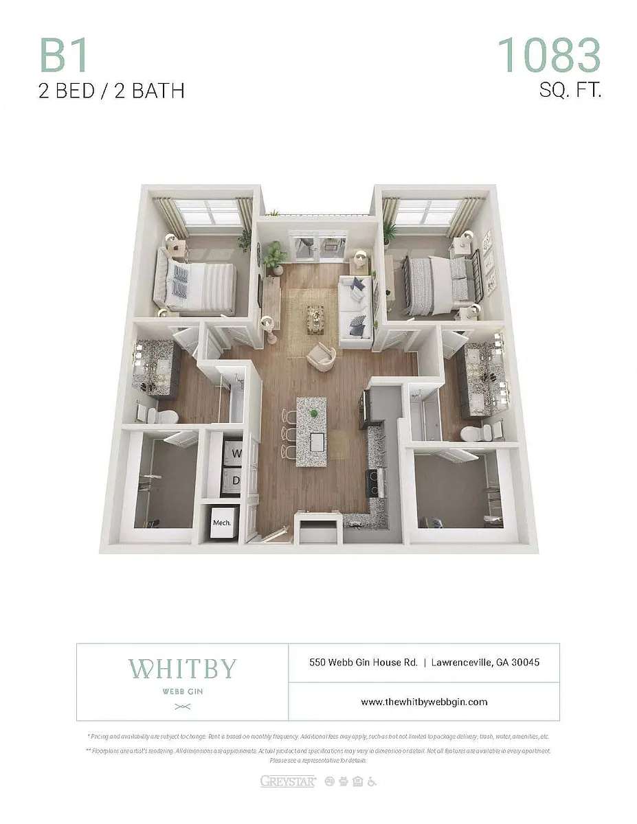 Floor plan B1