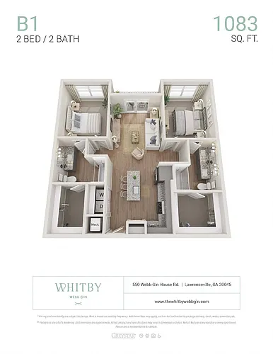 Floor plan B1