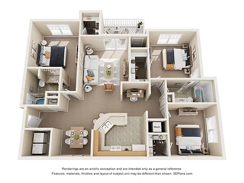 Floor plan Cooper
