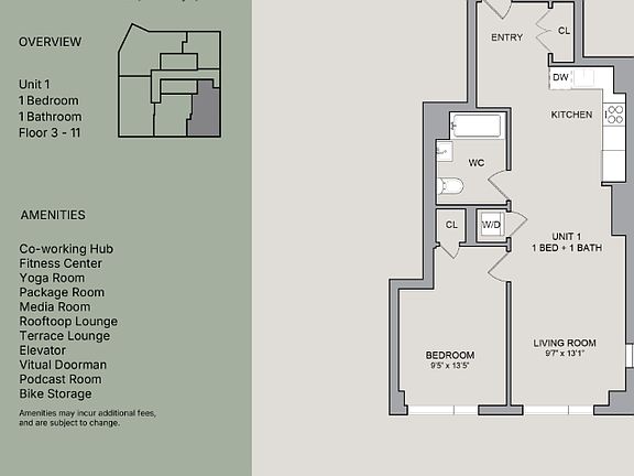 2nd image of 150 Lawrence St #911