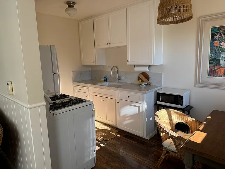 Kitchen in the afternoon,