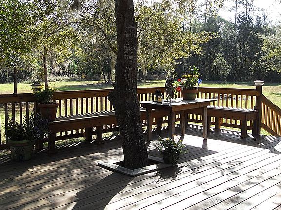 natural shade on deck