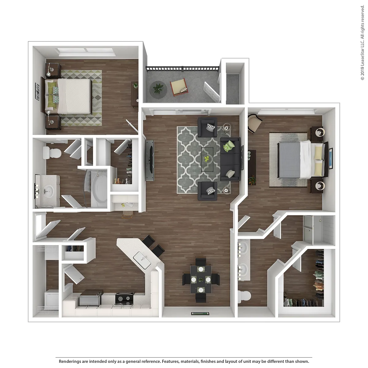 Floor plan B2