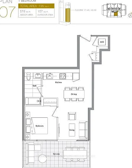 1 bed, $2,600 — Photo 2