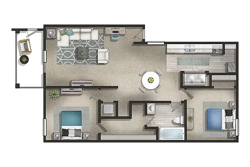 Floor plan The Emory