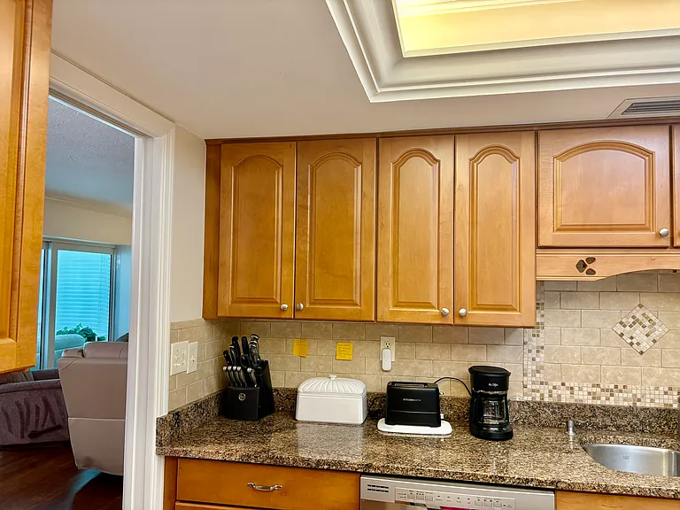Kitchen with modern appliances