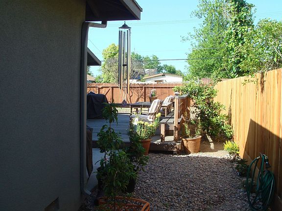 Backyard and Deck
