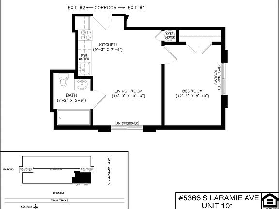 Unit 101 layout