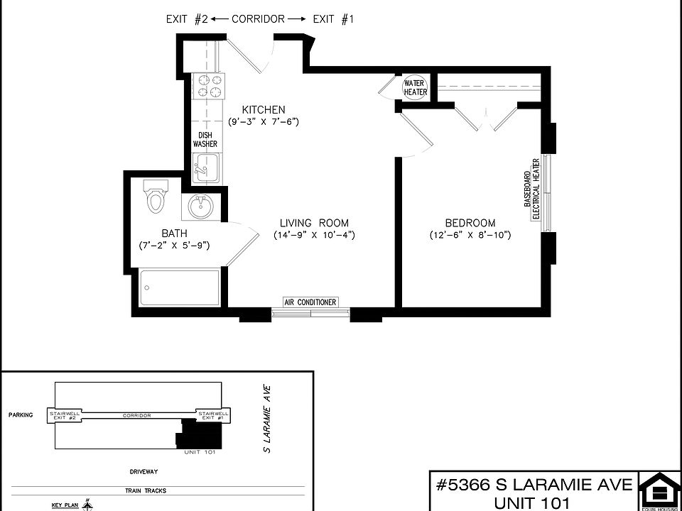 Unit 101 layout