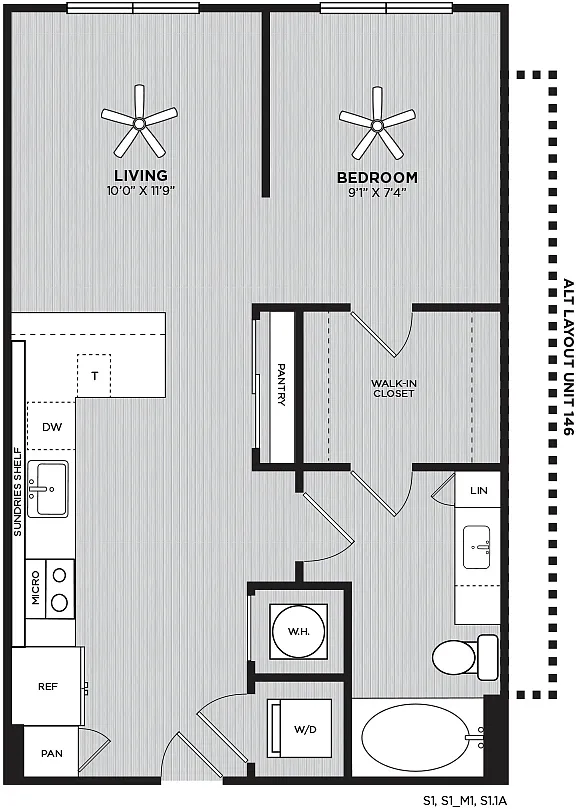 Floor plan S1