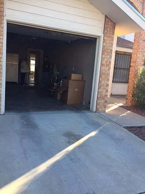 Entrance into home from garage.