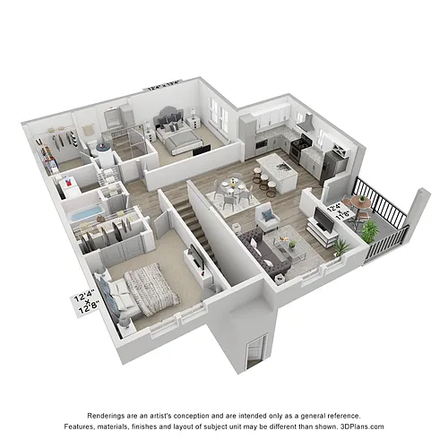 Floor plan Sanctuary