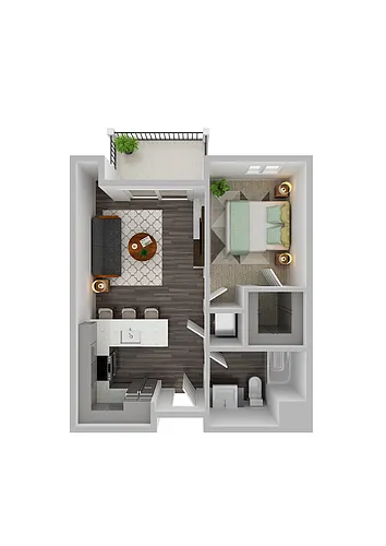 Floor plan 1A-1