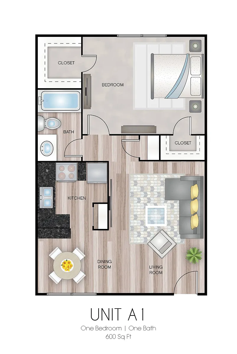 Floor plan A1