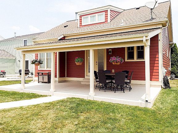 14x24 covered patio w/2 fans