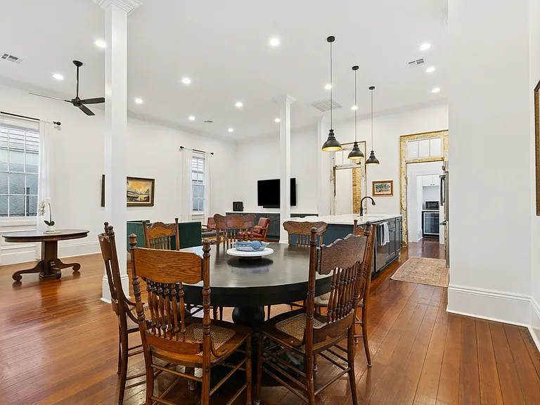 Dining room, open concept