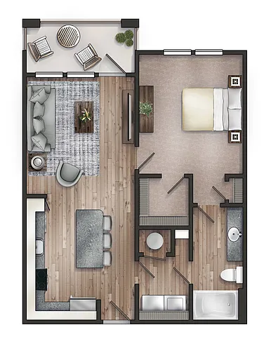 Floor plan Altair I