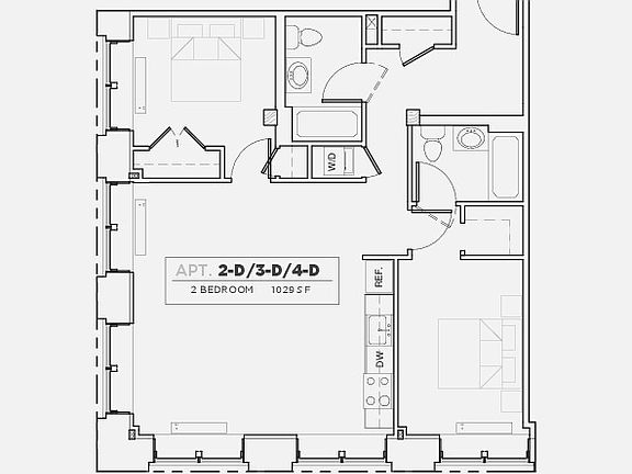 2nd image of 30 Washington St APT 3D
