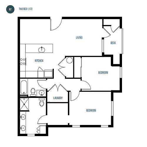 Floor plan B2