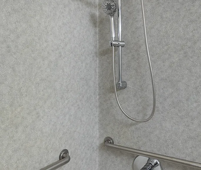 Accessible Showers with Handrails