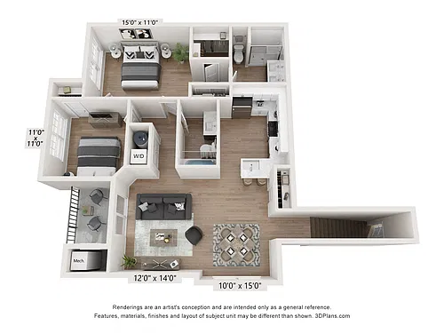 Floor plan Willow 2
