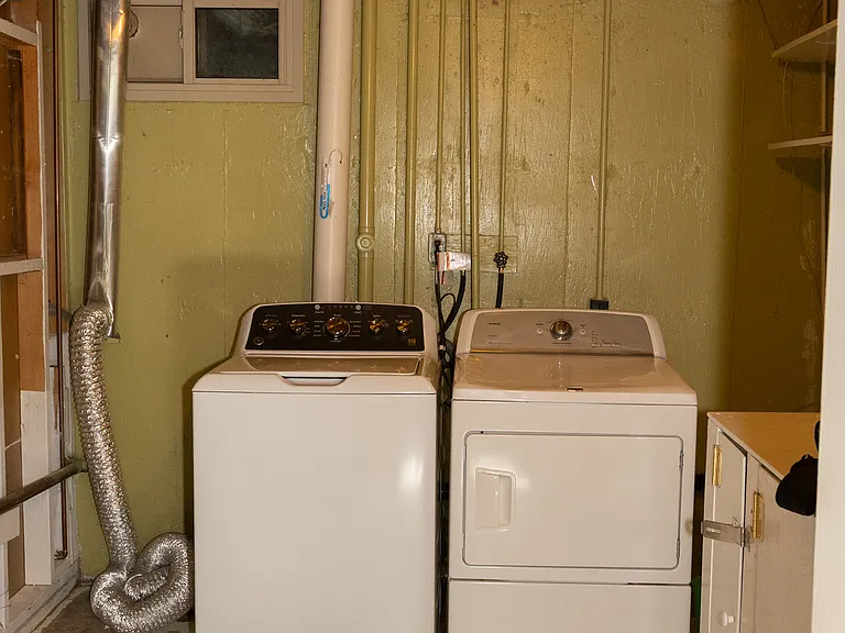 Full sized washer and dryer
