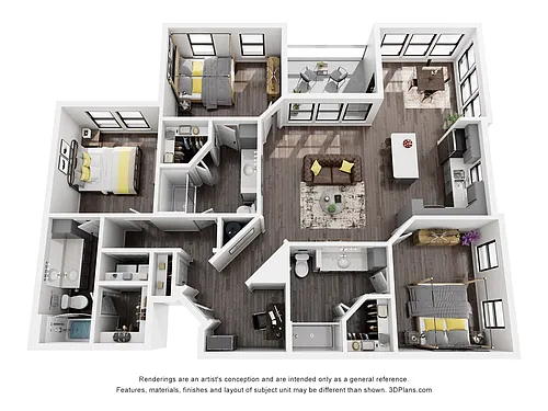 Floor plan 3B